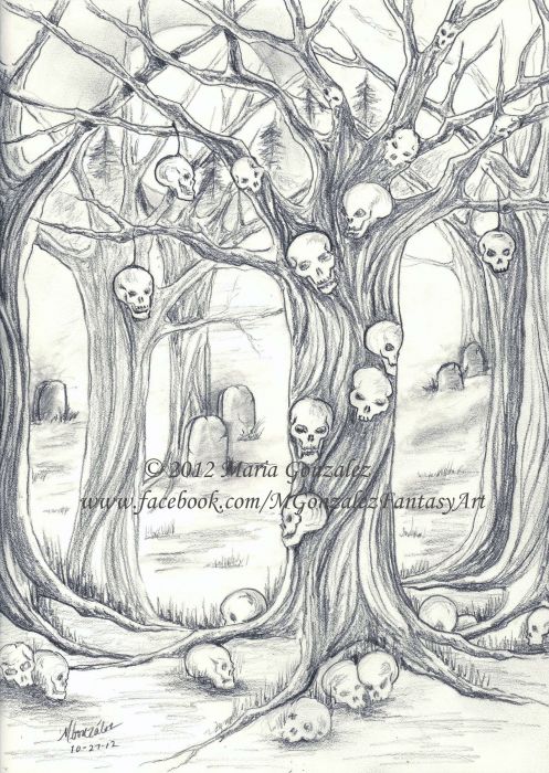 The Tree of Death by Maria Gonzalez